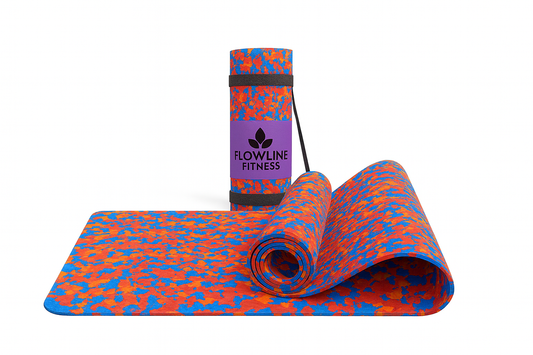 Flowline Fitness Roseflow 6mm Yoga Mat for Women, Men & Youth
