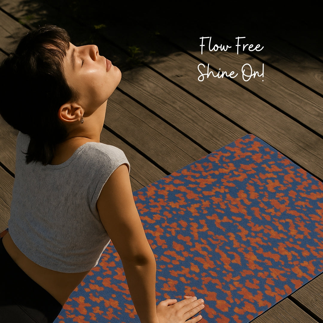 Flowline Fitness Roseflow 6mm Yoga Mat for Women, Men & Youth